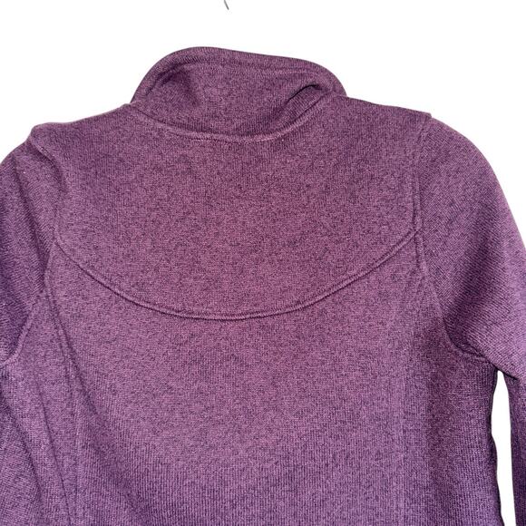 The North Face Sz‎ M 1.4 Zip Pullover Fleece Lined Coze Outdoor Cabincore - Picture 8 of 9